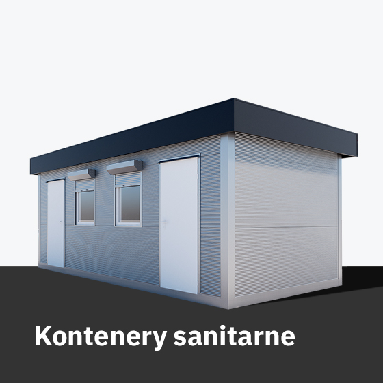 pawilon sanitarny z WC mobilbud